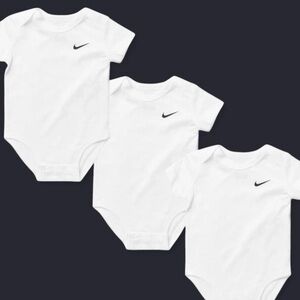 Nike White Infant Bodysuit